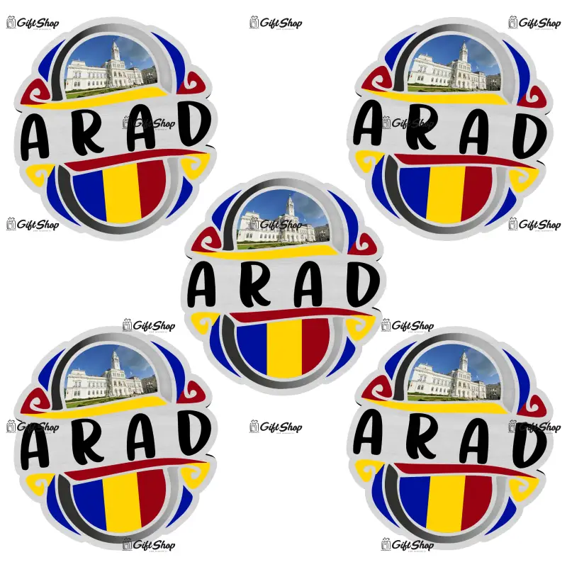 Arad romania, magnet frigider mgs124